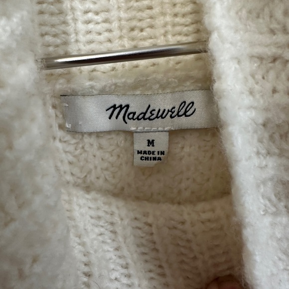 MADEWELL - Knit Cozy Turtleneck Size Medium - Picture 8 of 9